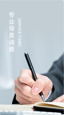 專業背景調查